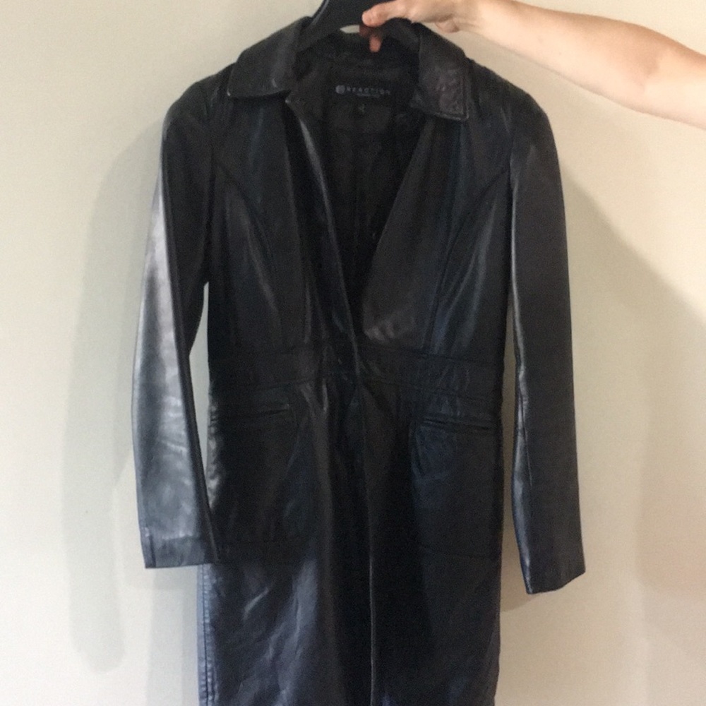 Leather jacket